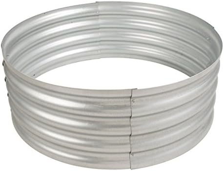 Pleasant Hearth OFW815FR Infinity Galvanized fire Ring, Silver