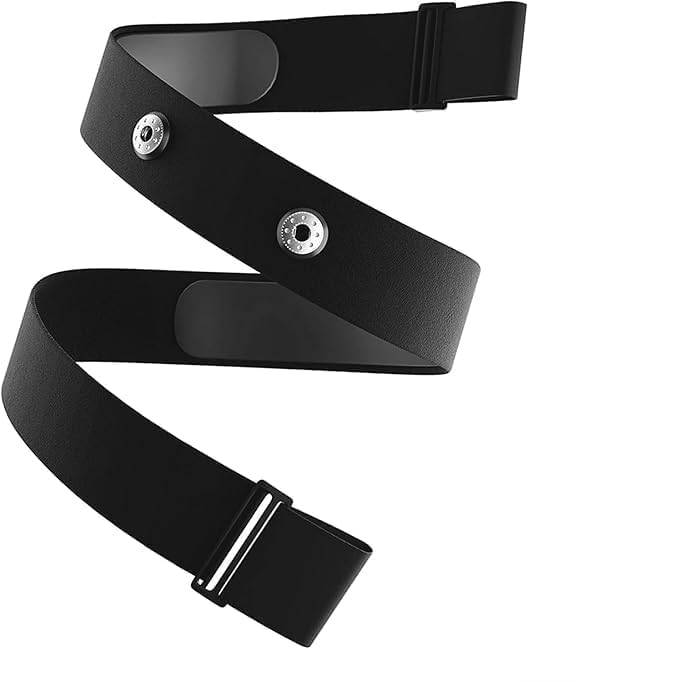 Elastyczny pas piersiowy, zapasowy pas piersiowy, elastyczny, regulowany – pasek zamienny V3 Soft Strap do czujnika tętna ANT+, kompatybilny z Polar H1, H10, H9, H7, Garmin, Wahoo, Coospo, Powr