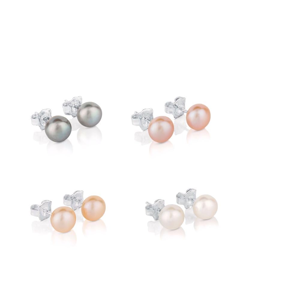 Amazon.com: Silver TOUS Pearl Earrings with Pearl: Clothing