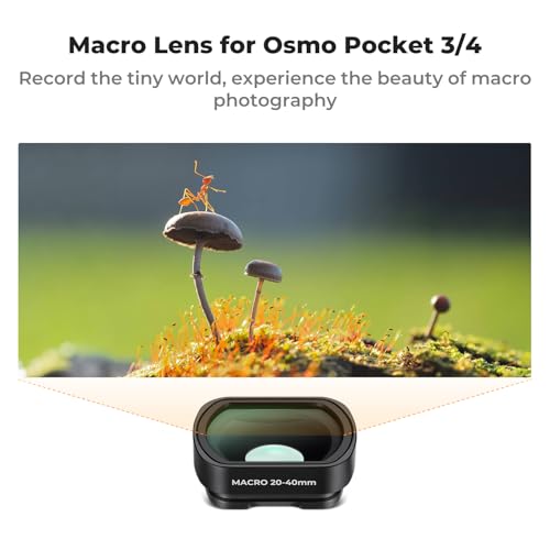 Image of K&F CONCEPT 10X Macro Lens Compatible with DJI Osmo Pocket 4 /3
