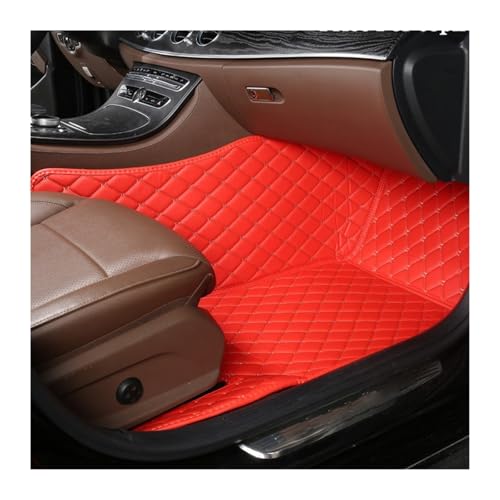 �ԗp�t���A�}�b�g Audi A4 B8 2008 2009 2010 2011 2012 2013 2014 2015 2016 �J�X�^�� ���O�W���A���[ PU ���U�[ �t���A�}�b�g �J�[�}�b�g �t���b(Copilot-Red)