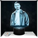 Lampephoto.fr - Lampe 3D Pierre Garnier, Décoration Chanteur...