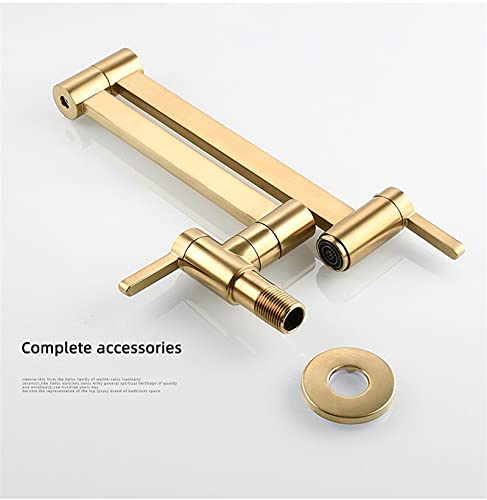 Grifo de cocina plegable de pared para llenar ollas sin esfuerzo 5