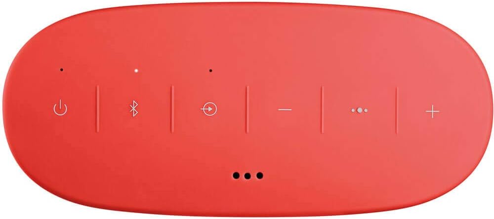 Bose SoundLink Color II: Portable Bluetooth, Wireless Speaker with Microphone- Coral Red