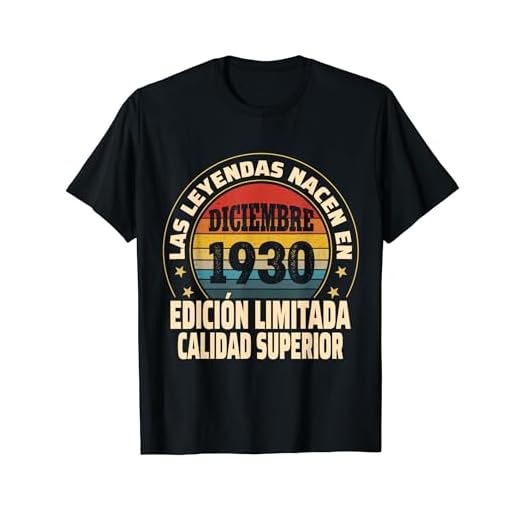 Edición Limitada Diciembre 1930 - Cumpleaños 94 Años Camiseta