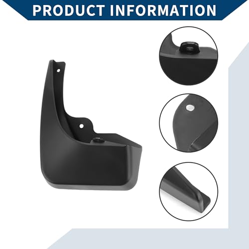 Image of Mud Flaps Splash Guards W /Mount Accessories for Peugeot 508 2011-2018 Front Rear Mud Guards 1 Set