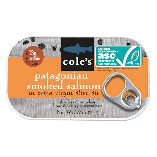 Cole's Smoked Salmon in Olive Oil