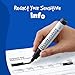 Artline Redaction Marker Privacy Blackout Redacting Pen for Documents & Mail, Black Out Private Information, Redacting Marker Helps Prevent Identity Theft, 12 Pack