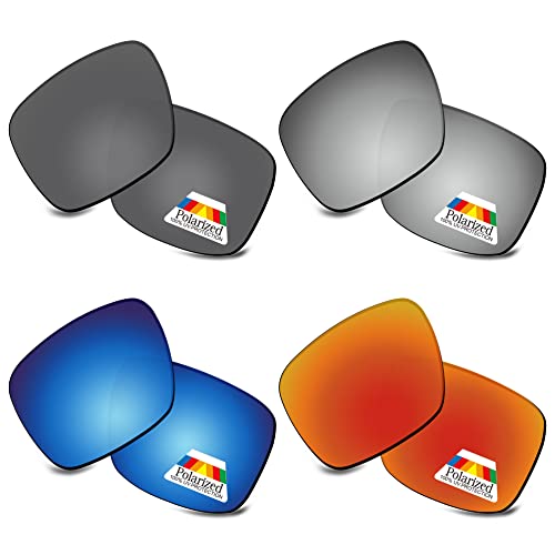 Image of Bwake Replacement Lenses for Oakley Drop Point Sunglasses OO9367 POLARIZED - 100% Perfectly Fit| Easy to Install