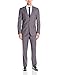 Nautica Men's Vertical 2 Button Side Vent Nested Suit
