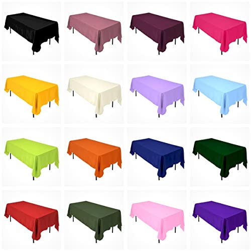 Ak Trading Co. 60 X 102-Inch Rectangular Polyester Tablecloth - Teal Blue #TOP1