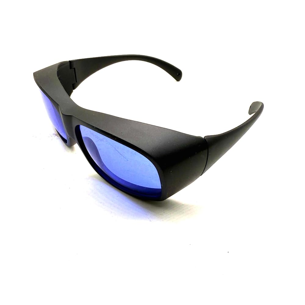 OD4+ żółte światło laserowe ochronne Googles 585nm-595nm laserowe okulary ochronne