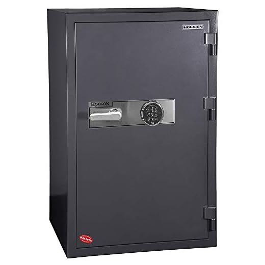 Hollon HS-1200E 2 Hour Fireproof Office Safe - 8.13 cu. ft.