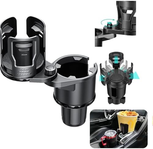 IULONEE Multifunctional Car Cup Holder Expander Adapter Adjustable Base - View #6