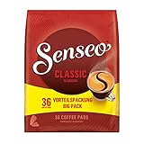 Senseo Pads Classic, 360 Kaffeepads, 10er Vorteilspack, 10 x 36 Getränke