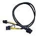 Price comparison product image GinTai 10 Pin to 8+6-Pin PCIe Graphics Card Power Cable for Dell Precision 5820 Tower Workstation (50 cm)