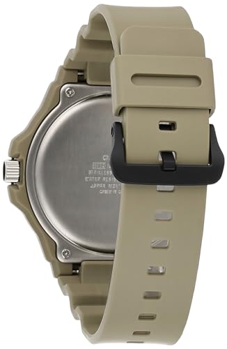 44mm Casio MRW200H Men's Analog Watch (Beige/Black) - image 2
