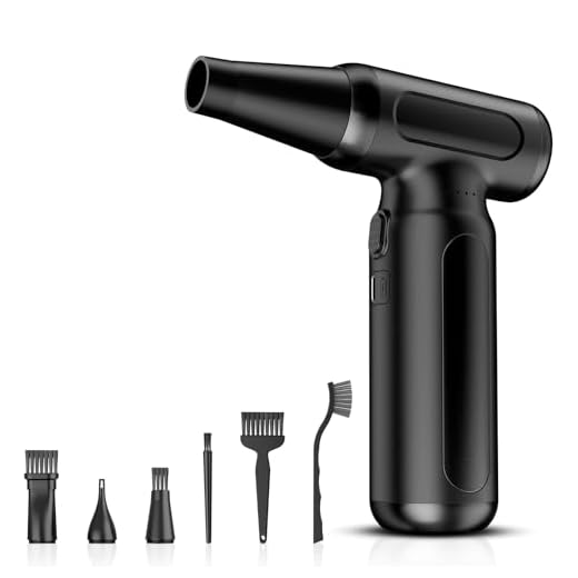Compressed-air-duster-Keyboard-cleaner-110000RPM Electric air dusters-Replace air can-no Canned air Duster-pc Cleaning-air Blower-Cordless air Duster for Computers-Compressed air-car dusters 7600mAh
