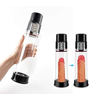 WFJNB Elektrische Penis Pompen Met Transparante Cilinder, Mannen Vacuümpomp Penisvergroting Boost Libido Vertraagde…