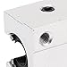 4PCS Aluminum Slider Linear Motion Ball Bearing Slide Block SBR10UU High Precision CNC Machine Tool Component for Industrial Machinery Robotics Aerospace Durable Aluminum Alloy
