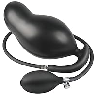 ERGONOMISCHES DESIGN- Dieser aufblasbare Analplug ist ergonomisch gestaltet. Die Oberseite dieses Analplugs ist in einem Winkel gekrümmt, um sich besser an Ihren Körper anzupassen und genau die Mitte Ihres Sweet Spots zu erreichen, er wird den G-Punk...