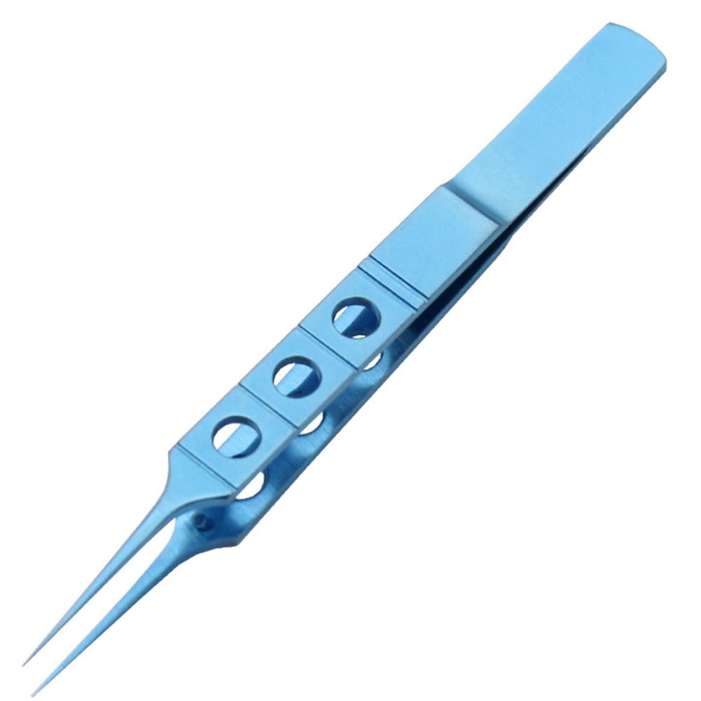 Jnchdghwa As Shown Titanium Ophthalmic Micro Tweezers For Pets - Eyelid Forceps & Microsurgical Instruments