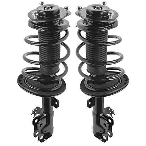 Image of TRQ Front Strut and Spring Assembly Set 2 Piece | For 2012-2017 Toyota Camry SE
