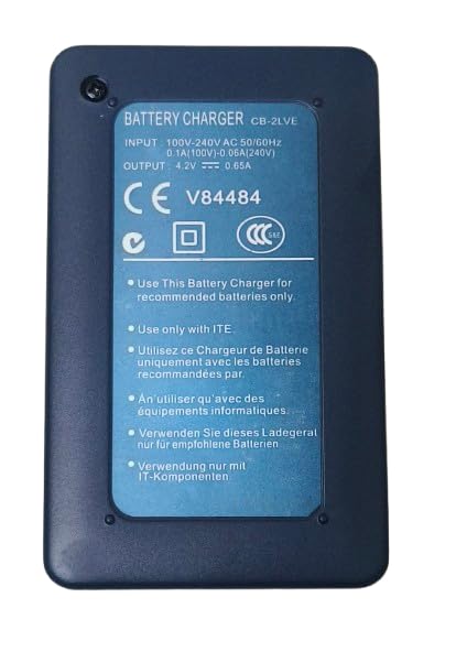 Image of Digital Camera Battery Charger CB-2LVE Charger compitable for Canon NB-4L Battery