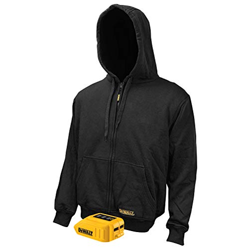 DEWALT DCHJ067B Heated Hoodie, Black, XL