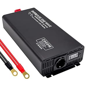 2000W Zuivere Sinus Omvormer DC 24V naar 230V AC Voltage Converter Omvormer Converter Piekvermogen 4000W met LED Display…