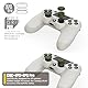 Skull & Co. Skin, CQC und FPS Daumengriff-Set Joystick-Kappe Analog-Stick-Kappe für Nintendo Switch Pro Controller & PS5 / PS4 / Slim/Pro Controller - Neon-Grün, 3 Paare(6Stk)