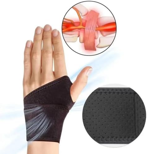 El Bilek Ateli El Bileği Ağrısı İçin Bandaj Fitness Spor Bilek Bandajı - Görsel 3