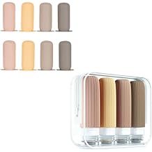 Mrsdry 13pcs Travel Bottles and Travel Bottle Covers,Leak Locks Travel Accessories for Shampoo Conditioner Wash Body Bottles