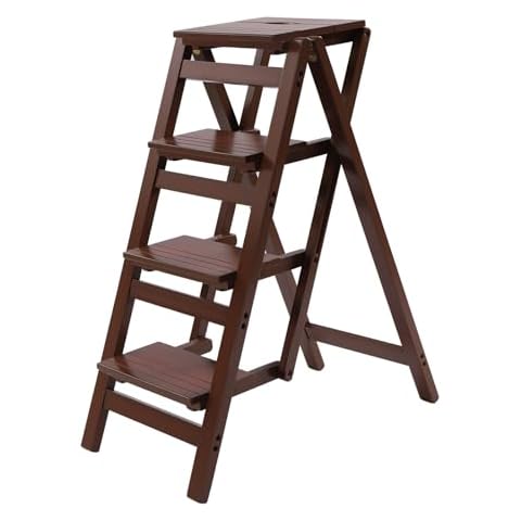 LyeXD Wooden Folding Step Ladder Cover