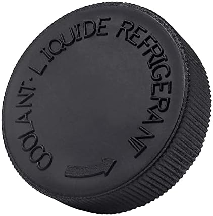 SecosAutoparts 21712-79900 Engine Coolant Overflow Reservoir Tank Black Cap Compatible with Nissan Compatible with Infiniti
