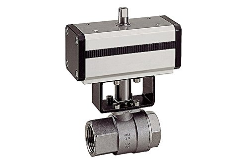 RIEGLER 103584-351.512 - Valvola a sfera pneumatica, attuatore, a doppia azione, Rp 1, 1 pezzo