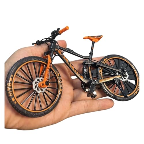 SYYANFEI Finger Mountain Bike Modello 1:10 per modello in lega Biycle Diecast Mountain Finger Racing Mini Bike ammortizzante simulazione per adulti ragazzi giocattoli Ragazzi Ragazze Regalo Bambini