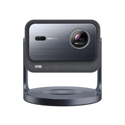 Hisense Smart Mini proiettore C2, 65-300' 4K, 2000 ANSI lumen,Risoluzione 4K, Dolby Vision, HDR10+,...