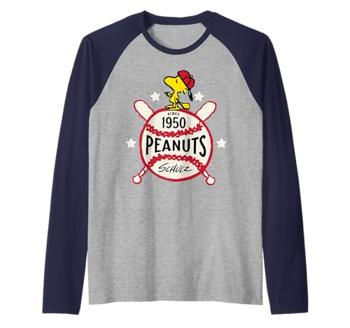 Peanuts - Woodstock 1950 Baseball Raglan