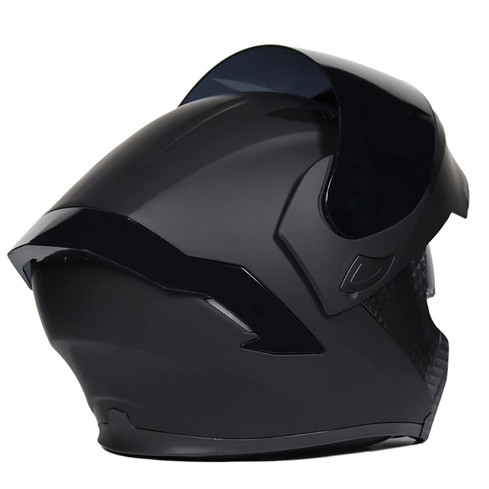 Bluetooth Intégré Casque Modulable Moto ECE Homologué avec Double Visière Anti-buée Casques Intégraux Racing Motocross Homme Femme 55~60cm Bluetooth Intégré Casque Modulable Moto ECE Homologué avec Double Visière Anti-buée Casques Intégraux Racing Motocross Homme Femme 55~60cm