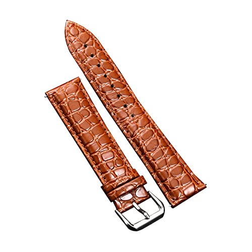 Bracelet de montre cuir vachette crocodile 16mm 18mm 20mm 22mm 24mm quartz