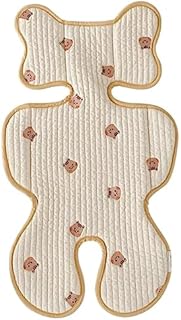 Car Seat Cooler Pad for Children, Summer Breathable Ice Stroller Cooler Mat, Baby Cushion Washable for Stroller, Baby Dining Chair, Infants Toddler Safety Seat, Type 3