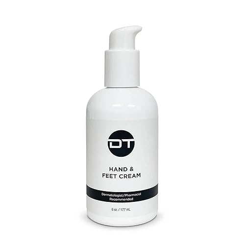DT Crema de colágeno para manos y pies, hidratación intensiva con urea y colágeno, 4 onzas, sin parabenos