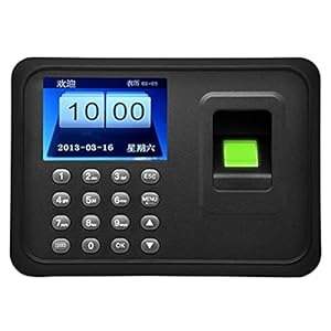 Intelligente vingerafdrukbezoekmachine, 2.8-inch kleurenscherm gratis software vingerafdruk recorder U schijfregistratie