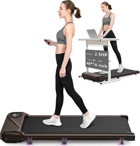 Dripex Under Desk Treadmill, 2.5HP Walking Pad...