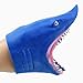 RISF Jouets de marionnettes de Requin en Caoutchouc Souple pour Enfants