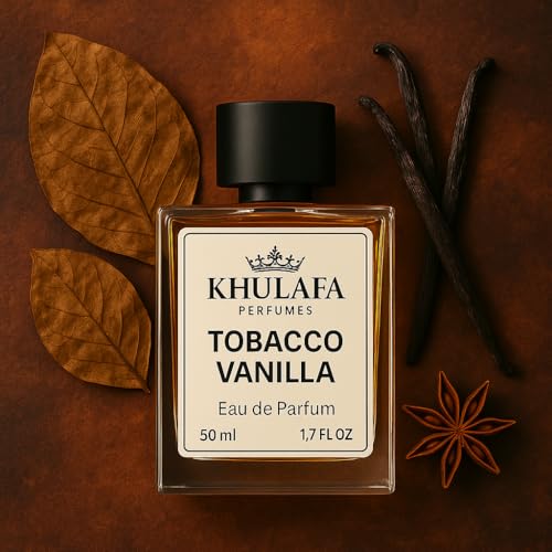 Image of Tobacco Vanilla Inaspired Perfume for Unisex | Bold & Warm Eau de Parfum with Tobacco Leaf, Vanilla & Spices | Long-Lasting Niche Fragrance | Luxury Scent | Gift for Him & Her | 50ML