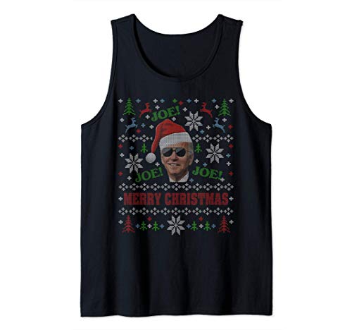 Joe Biden 2020 Ugly Christmas Sweater Party Shirts Canotta