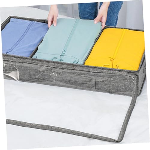 Caja de almacenamiento plegable para proteger mantas y edredones del polvo 5