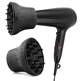 Kresal Hair Diffuser, Hair Dryer Diffuser Attachment, Universal Portable Blow Dryer Diffuser for Curly and Natural Wavy Hair, Professional Diffuser Tool